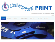 Tablet Screenshot of inkwellprint.com